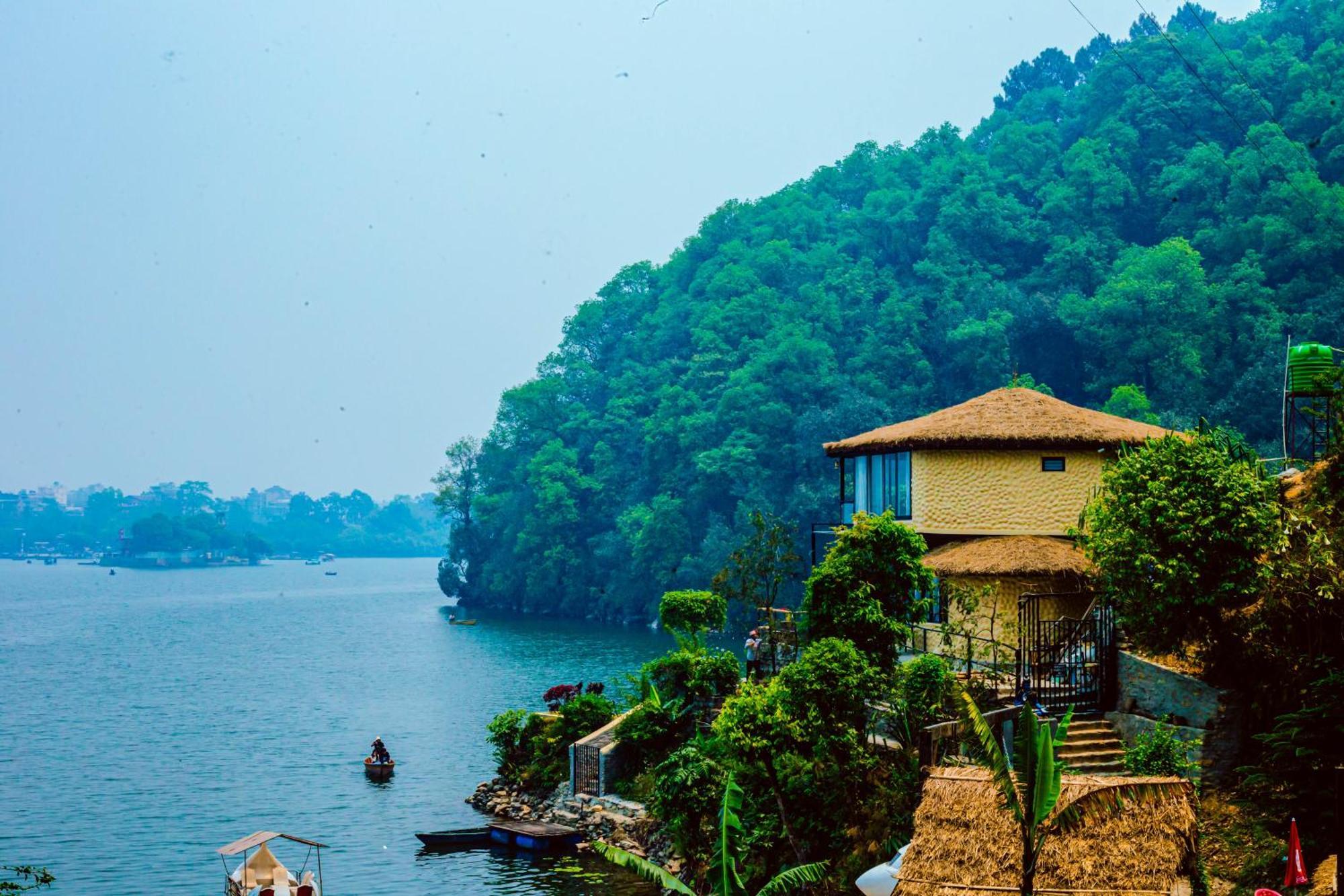 The Hideout Villa Pokhara Exterior foto