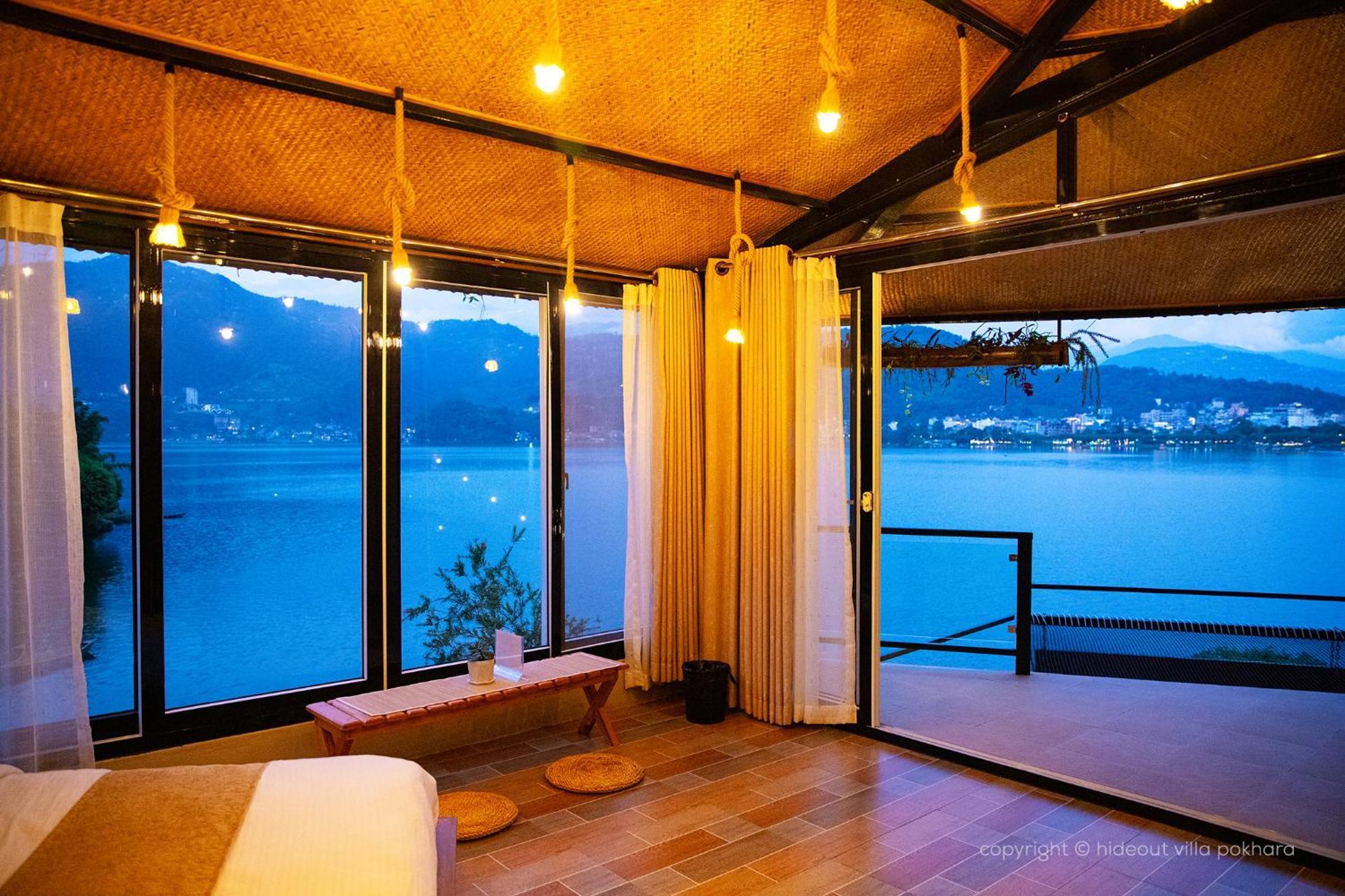 The Hideout Villa Pokhara Exterior foto
