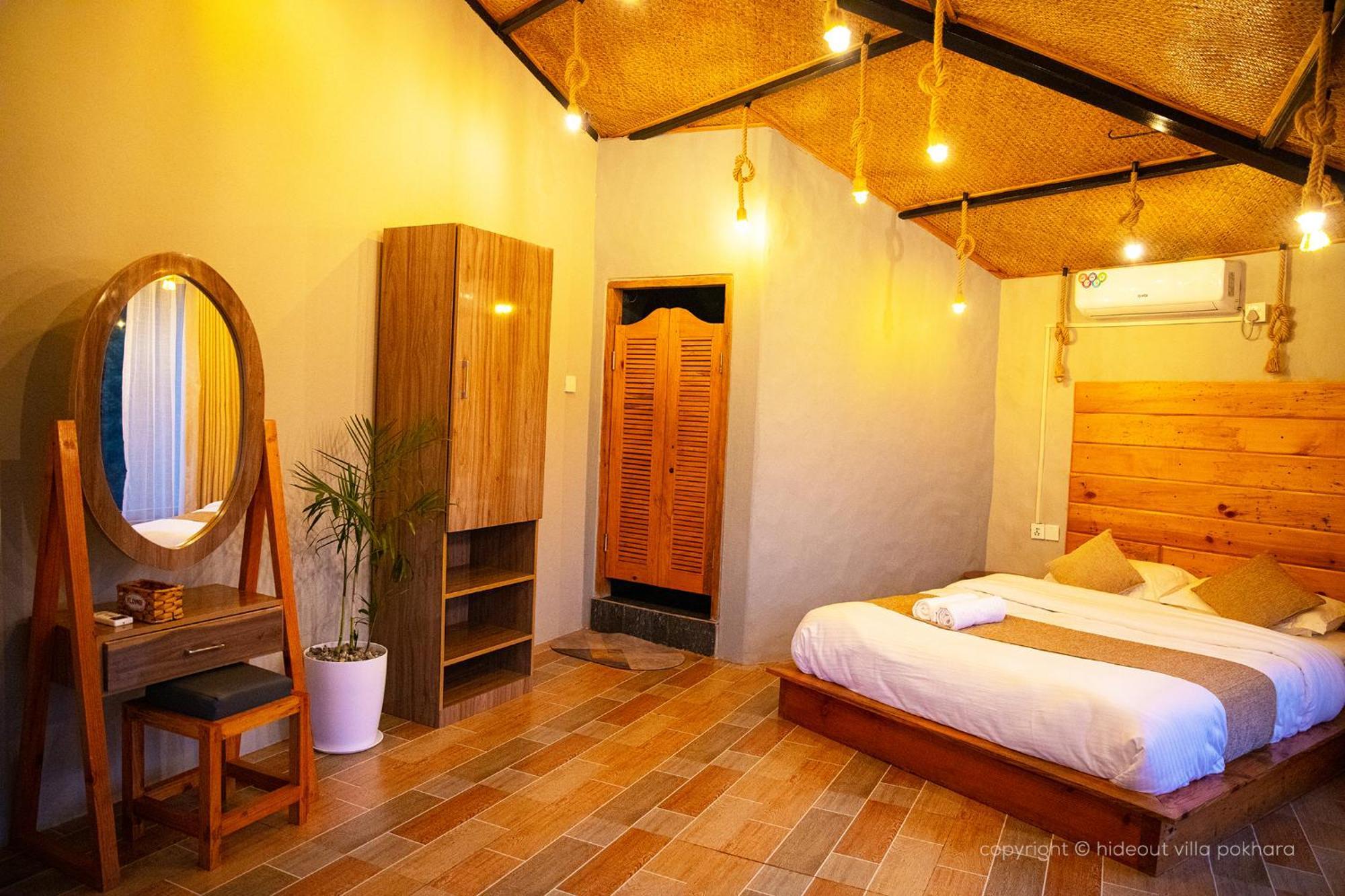 The Hideout Villa Pokhara Exterior foto