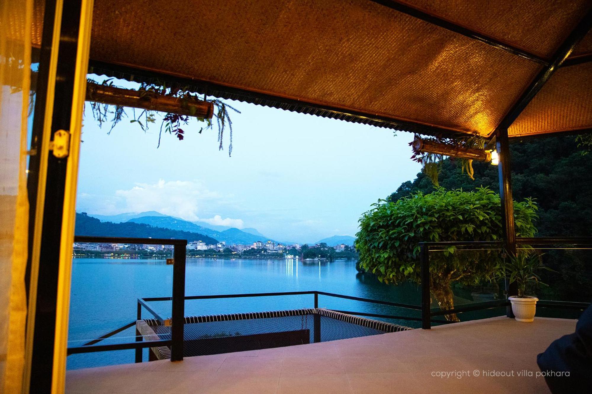 The Hideout Villa Pokhara Exterior foto