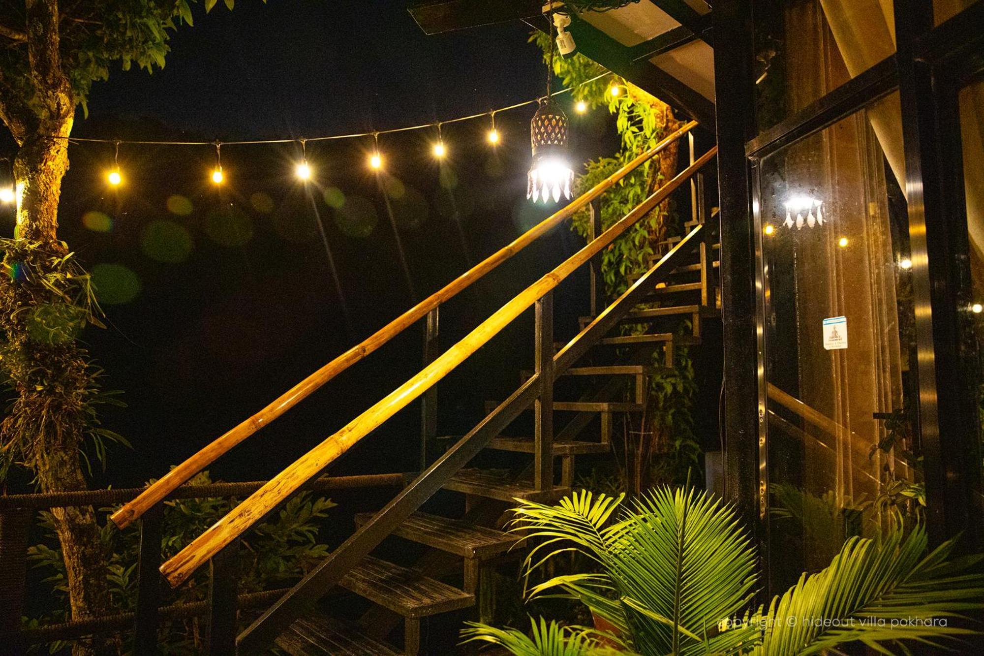 The Hideout Villa Pokhara Exterior foto