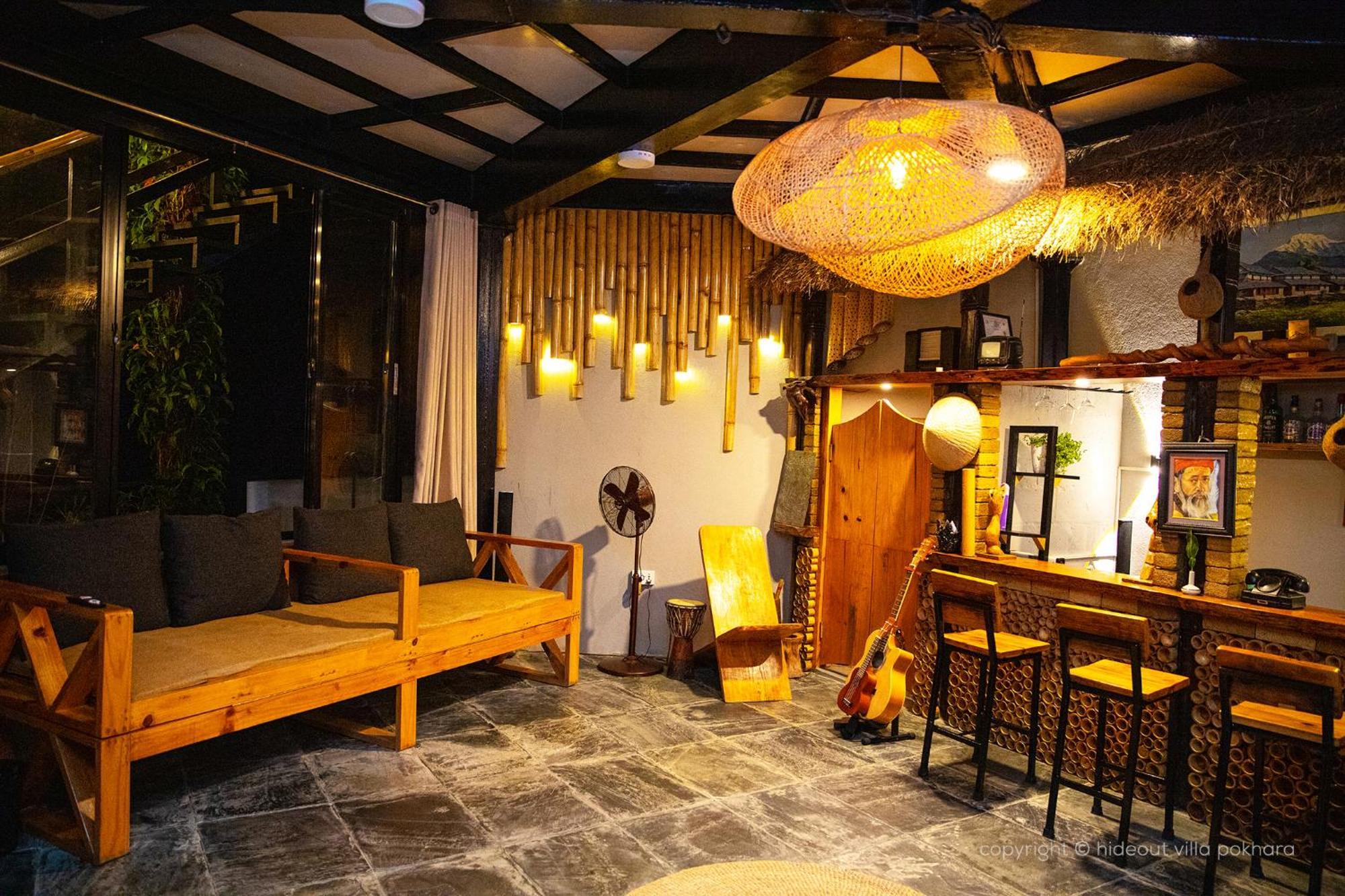 The Hideout Villa Pokhara Exterior foto